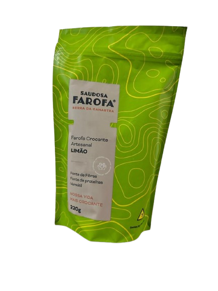 90734. Saudosa Farofa Limão 220g